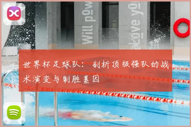 世界杯足球队:剖析顶级强队的战术演变与制胜基因