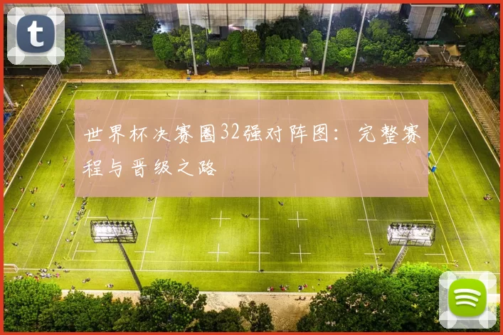 世界杯决赛圈32强对阵图:完整赛程与晋级之路