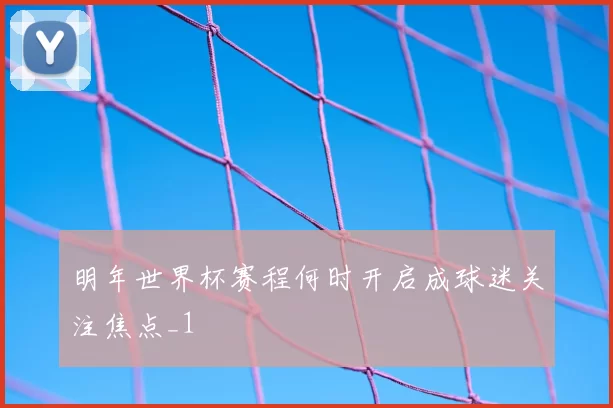 明年世界杯赛程何时开启成球迷关注焦点_1